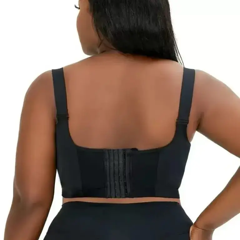 Full-Figure Push-Up Plunge Bra with Deep V for Plus Sizes Bra - Image 2