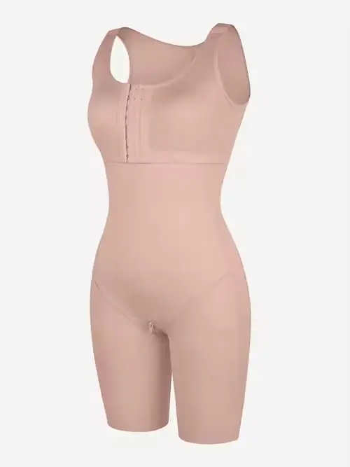 Full body shapewear compression girdle Fajas tummy control underwear | women's solid zipper shapewear, butt lifter - Image 3