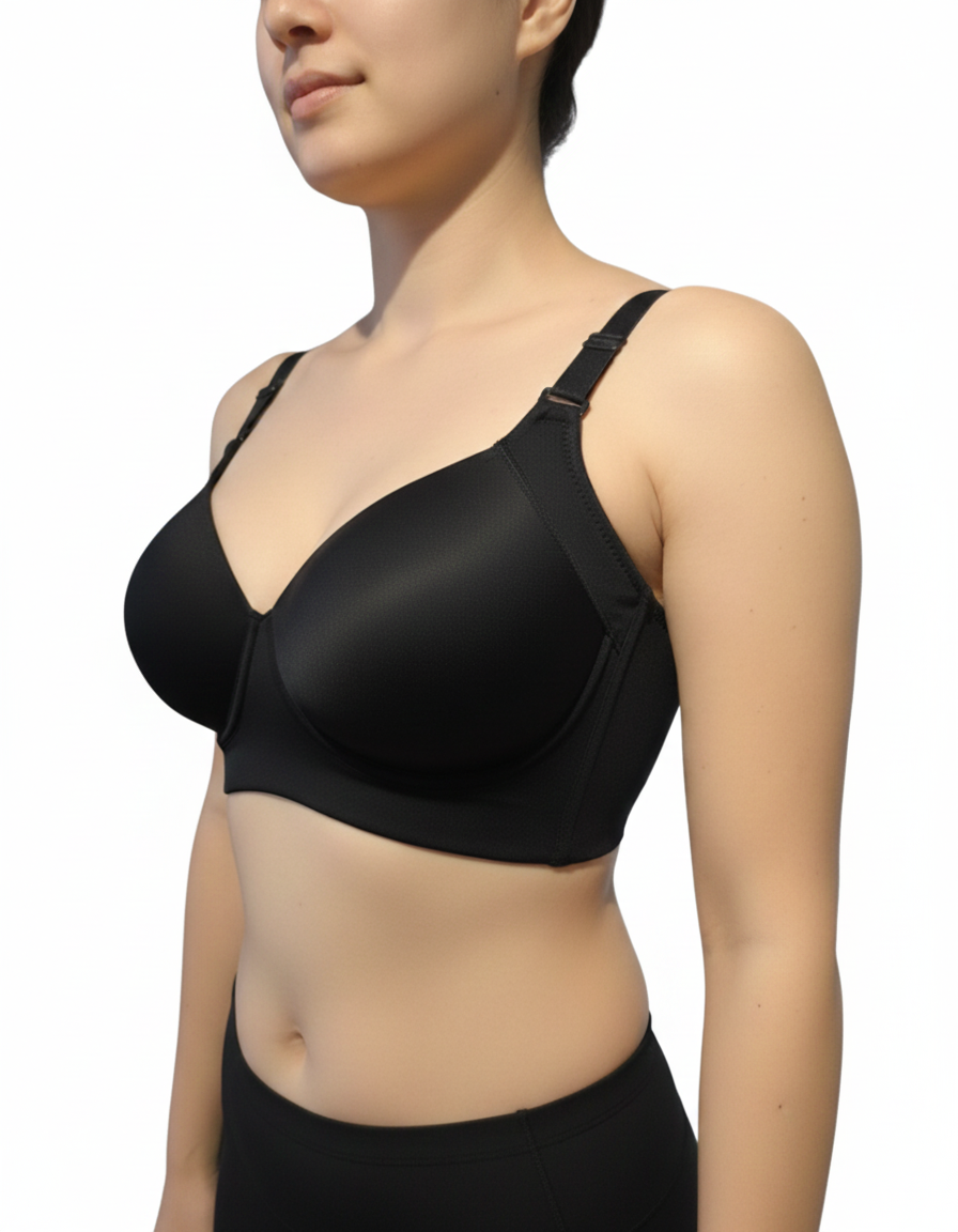 Full-Figure Push-Up Plunge Bra with Deep V for Plus Sizes Bra - Image 6