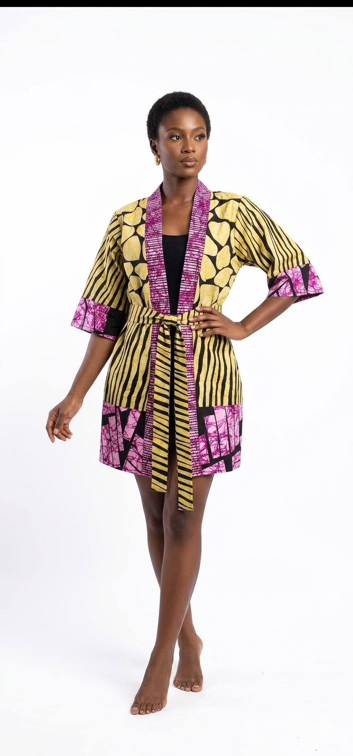 The belted Kimono Wrap
