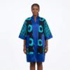 Indigo Adire Kimono Dress
