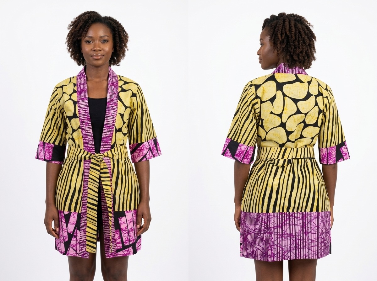 The belted Kimono Wrap