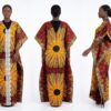 The Sunset Lace-Detail Maxi Kaftan
