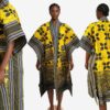 Yellow Ankara Kimono Jacket